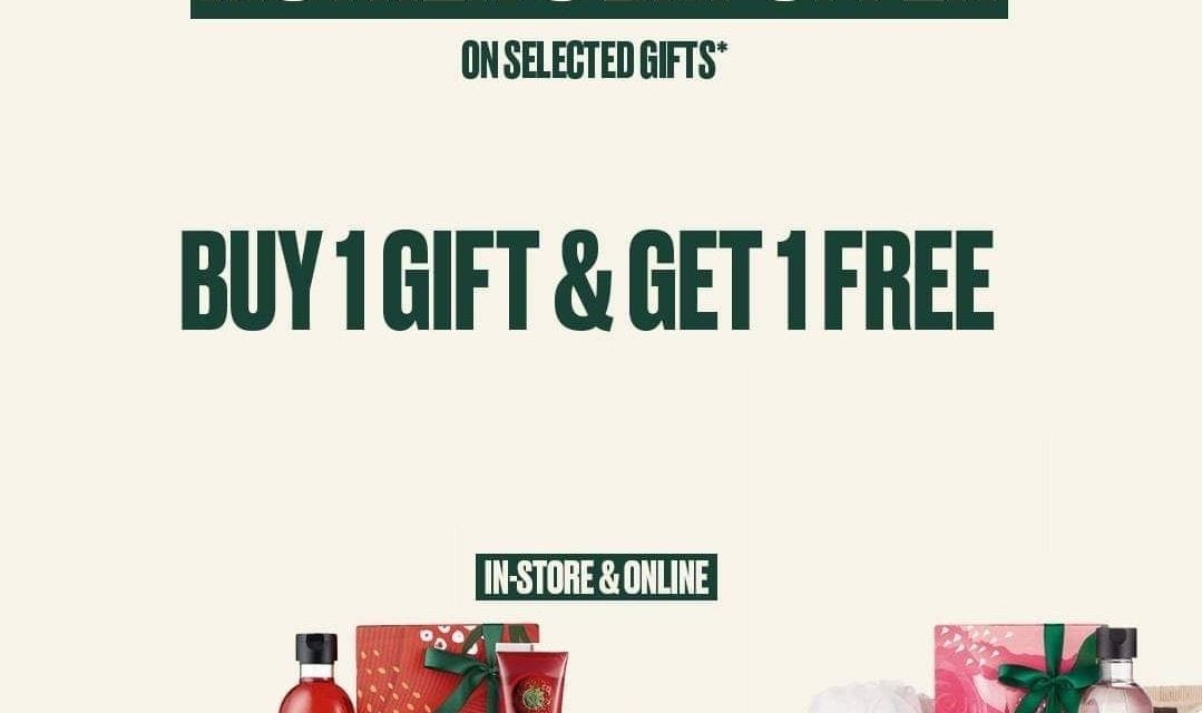 Enjoy Mother’s Day offer! BUY 1 GET 1 FREE. The Body Shop UAE