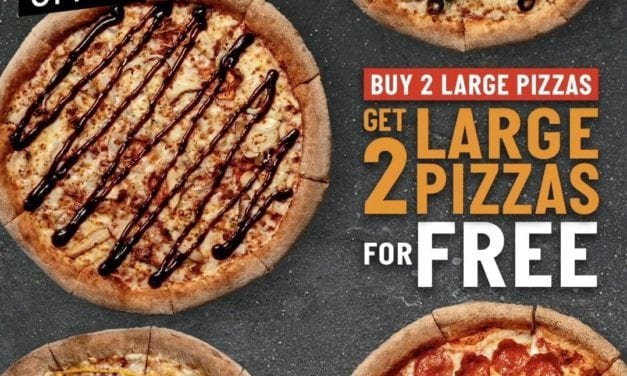 Here’s Thursday big deal to kick off your weekend! Order now at  Papa John’s Pizza.