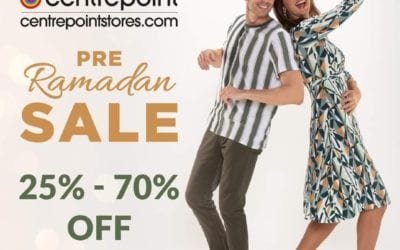 Pre-Ramadan Sale! Get Up To 70% OFF at Centrepoint!