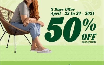 Shoes 4 Us weekend offer!Shop at a 50% OFF across the U.A.E.