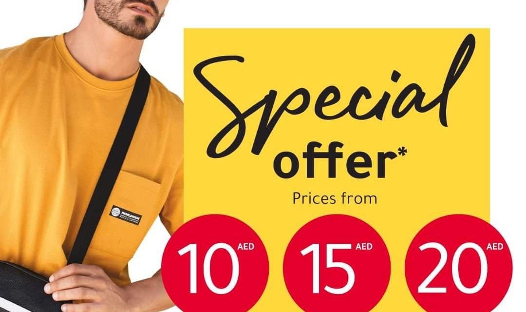 Prices starting from AED 10, 15, & 20! Head to your nearest REDTAG store now!