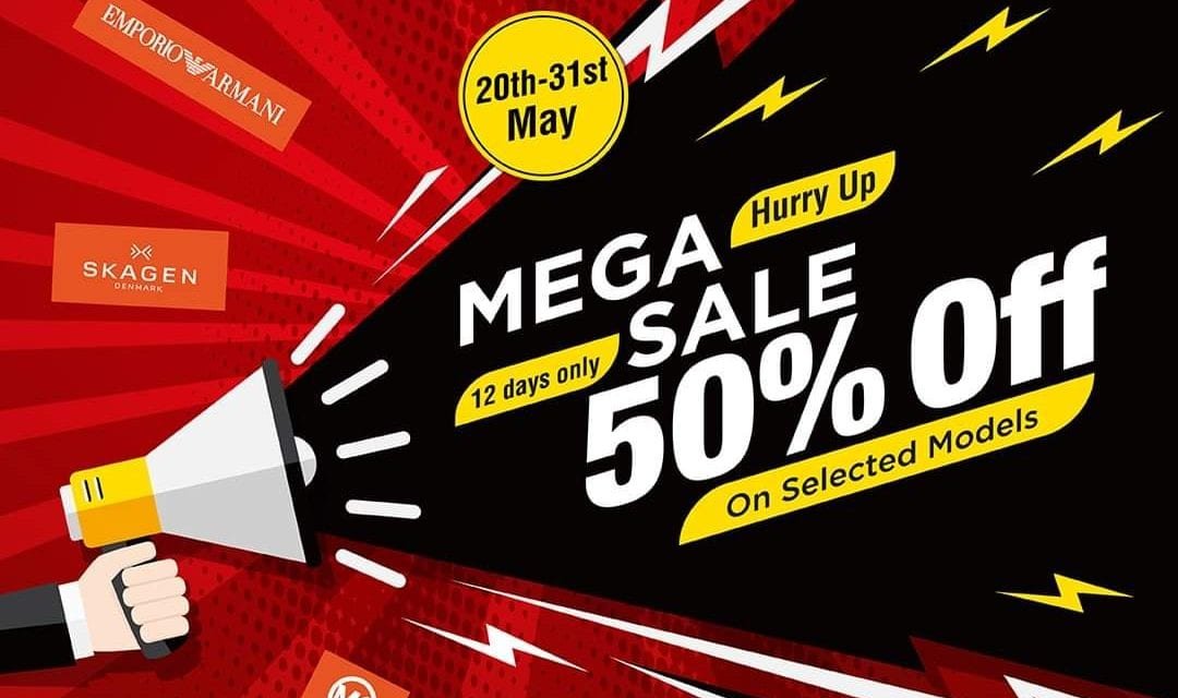 Get up to 50% off your favorite WATCHES brands.<br>Visit your nearest store