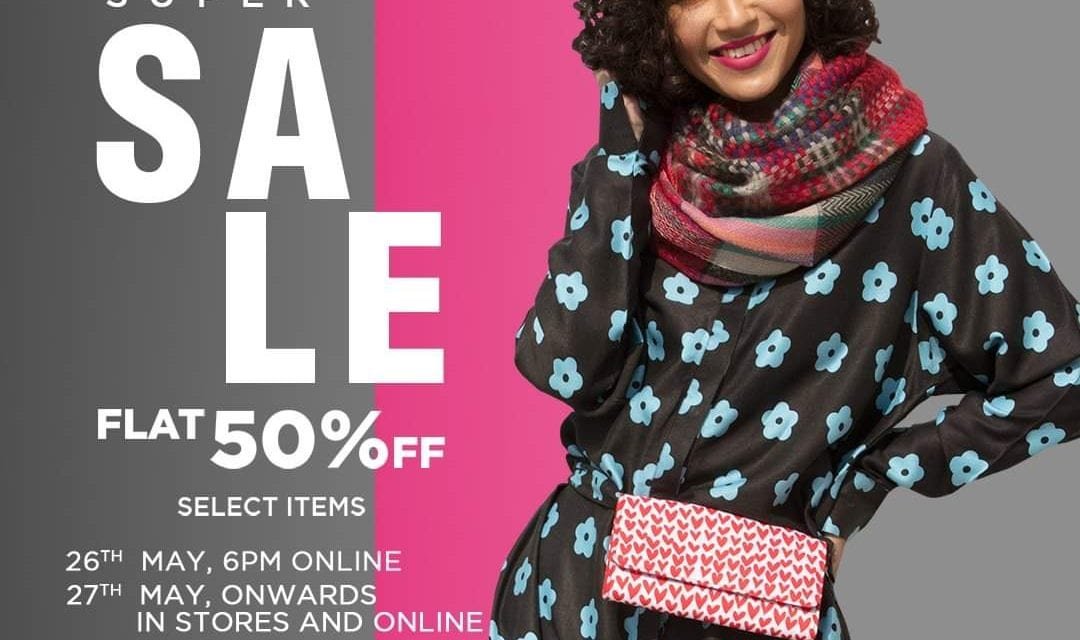 Favorite 4 letter word: SALE! Khaadi’s super sale at flat 50% off.
