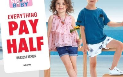Grab outfits to dress your little one in and only PAY HALF! At Smart Baby Outlets.