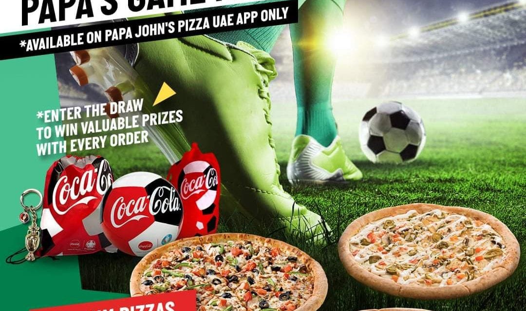 Order. Watch. & Win prizes from Coca Cola & Papa John’s during the UEFA Euro.