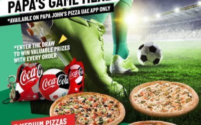 Order. Watch. & Win prizes from Coca Cola & Papa John’s during the UEFA Euro.