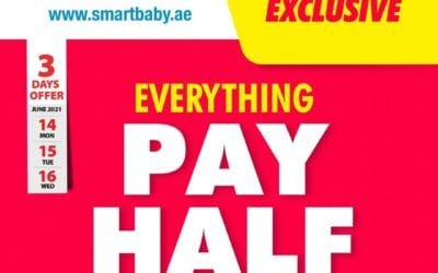 You can now pick your favorite outfits for your little one and pay half at Smart Baby