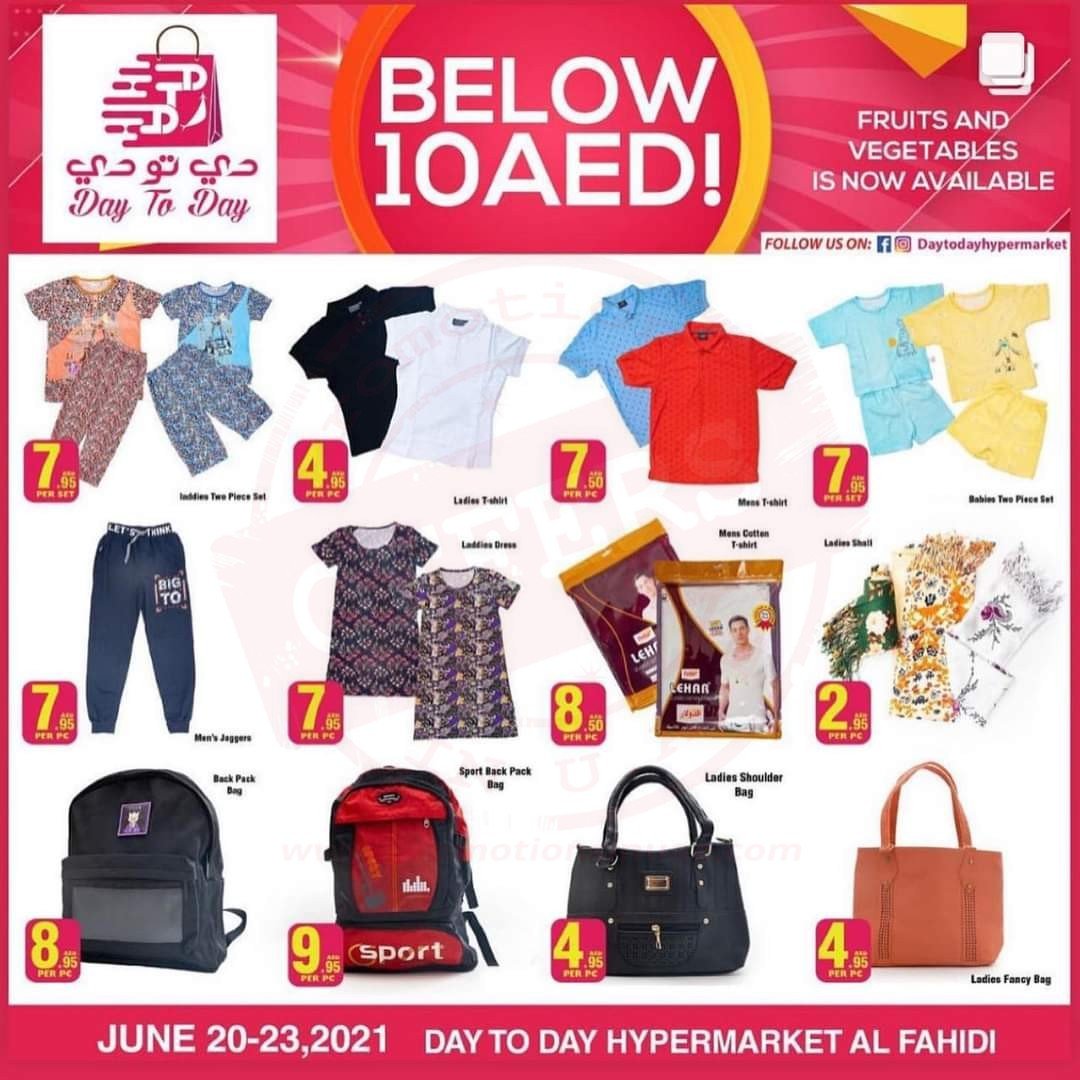 FB IMG 1624433801241 Below 10 promotion in Day To Day Hypermarket.