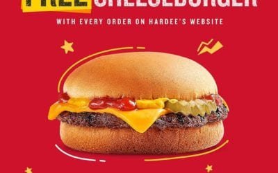 It’s your lucky day. Claim your FREE Cheeseburger from Hardees.