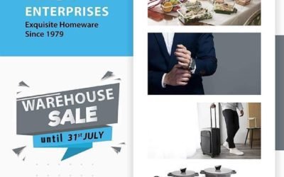 LAST WEEK OF WAREHOUSE SALE UNTIL 31ST JULY! Hadi Enterprises.