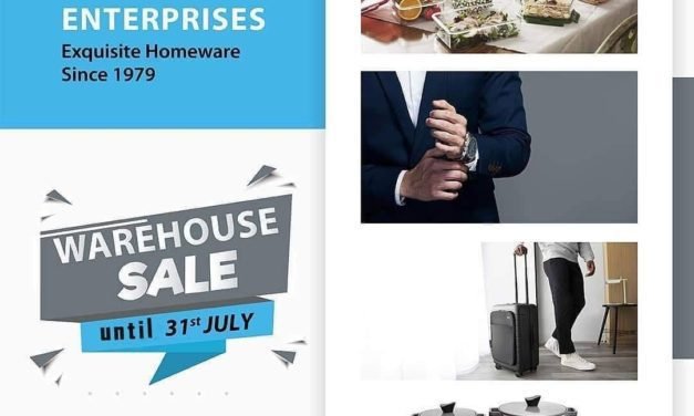 LAST WEEK OF WAREHOUSE SALE UNTIL 31ST JULY! Hadi Enterprises.