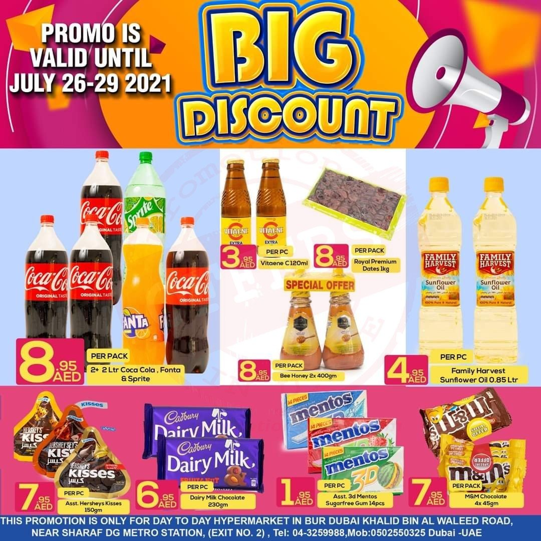 fb img 16272986159563950037970725264355 Another round of BIG Discount in Day To Day Hypermarket.