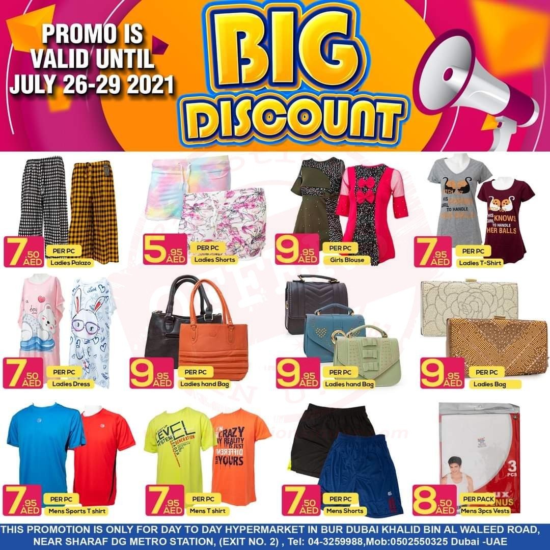 fb img 16272986181877609195085461057777 Another round of BIG Discount in Day To Day Hypermarket.