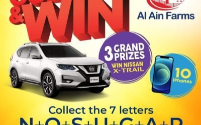Scratch and win 3 Nissan X-Trail and 10 iPhone 12 with Al-Ain Farms juice.