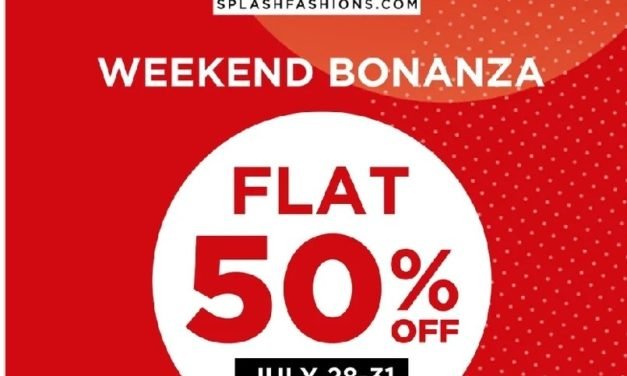 Sale Alert! Get Flat 50% off On Latest Fashion Trends. Shop now at Splash Fashions.