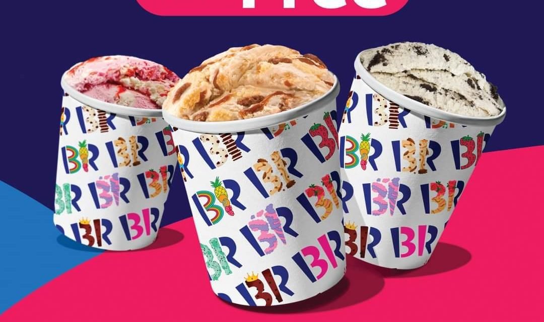 Enjoy FREE Take Home Pack with the purchase of Take Home Packs at Baskin-Robbins.