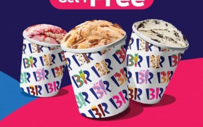 Enjoy FREE Take Home Pack with the purchase of Take Home Packs at Baskin-Robbins.