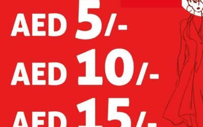 Joanna’s New Exciting Price List! Item on AED 5.00, AED 10.00 & AED 15.00.