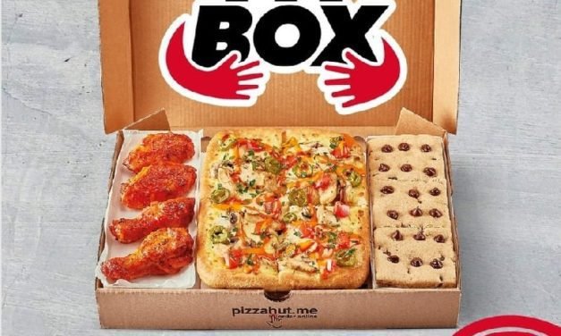 Have your choice of pizza, crust, sides and dessert with the My Box. Now for only 30 AED at Pizza Hut.