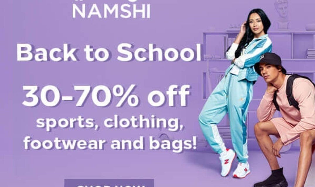 Grab back to school clothing, sportswear, footwear and bags! Shop now at Namshi.