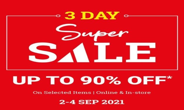 Time to shop ‘til you drop! The final MyDSS sale is on with up to 90% off ! ACE UAE