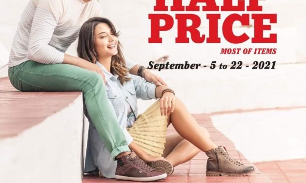 HALF PRICE OFFER! Enjoy half price with a variety of shoes to choose from Shoes4Us.