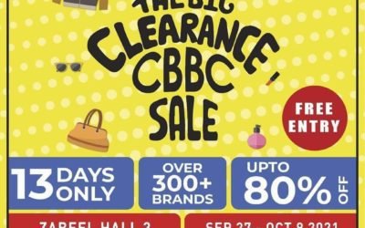 The CBBC Clearance Sale returns to back to Dubai World Trade Centre!