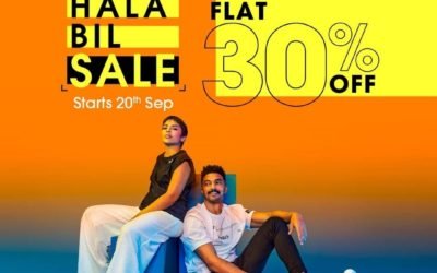 Enjoy Flat 30% Off With The Hala Bil Sale at Centrepoint.