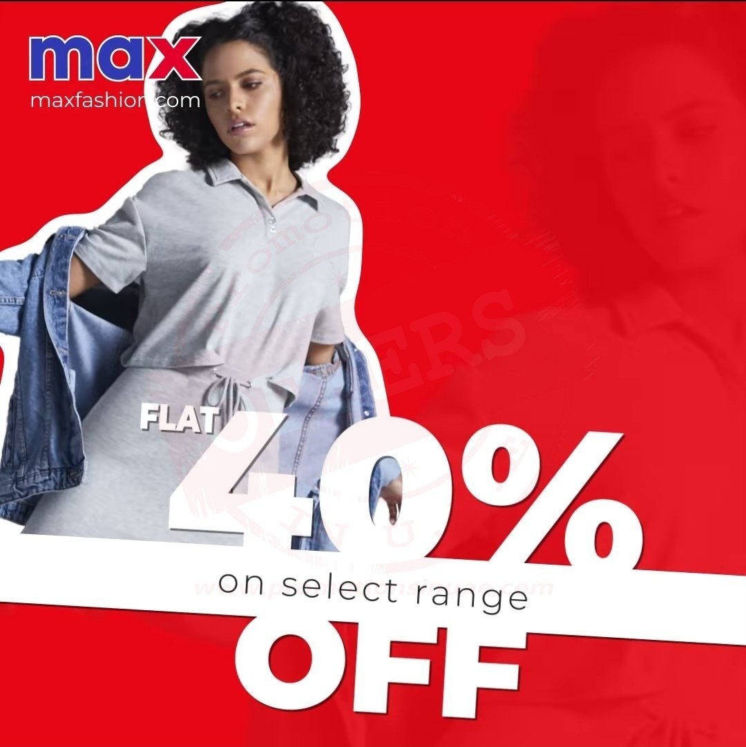 screenshot 20210929 110226 facebook9038024619692863438 Flat 40% off, Free delivery on all orders above AED 99 at Max Fashion