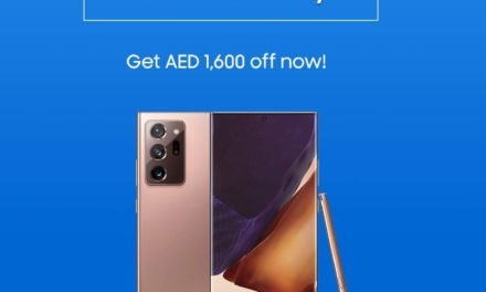 A noteworthy Deal of the Day for YOU! Get AED 1,600 off Galaxy Note20 Ultra 5G.