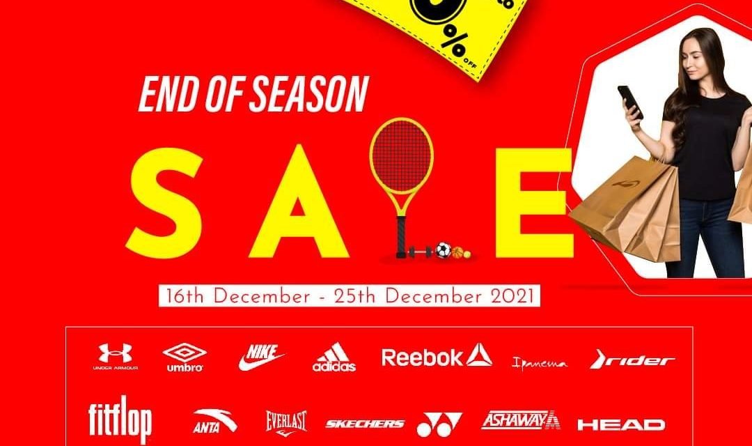 Cosmos Sports End Of Season Sale is here!! Get up to 70% Off.