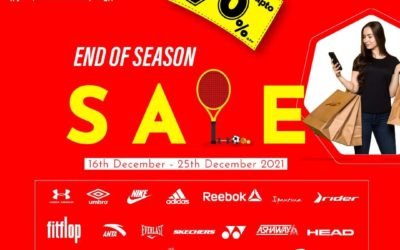 Cosmos Sports End Of Season Sale is here!! Get up to 70% Off.