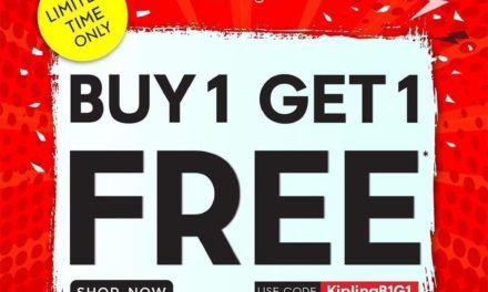 Get Kipling TWO for the price of ONE! Shop at Jashanmal store to avail this offer!