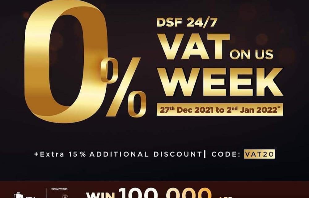 6th Street are covering your VAT with an additional 15% discount on all transactions!