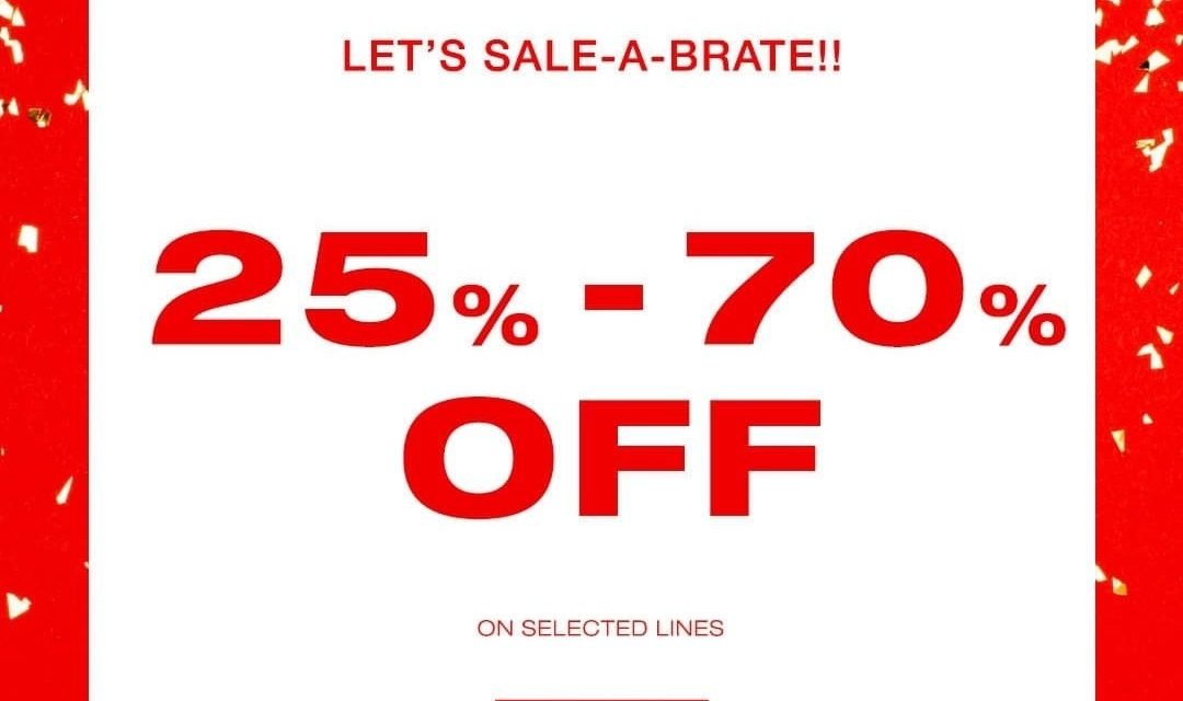 Get 25% to 70% Off this Dubai Shopping Festival! Shop Now at R&B Fashion!