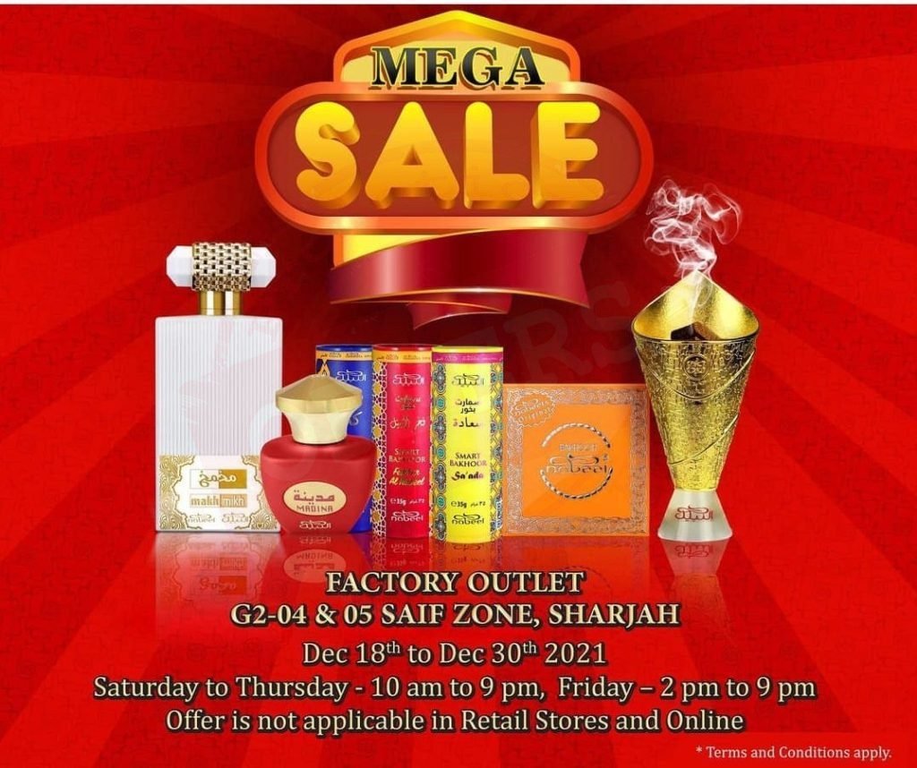 screenshot 20211218 142441 facebook3556626763638203465 Nabeel Perfumes Warehouse sale where you can find amazing perfumes, Bakhoors, Oil Perfumes, Oudhs available at special offer prices!