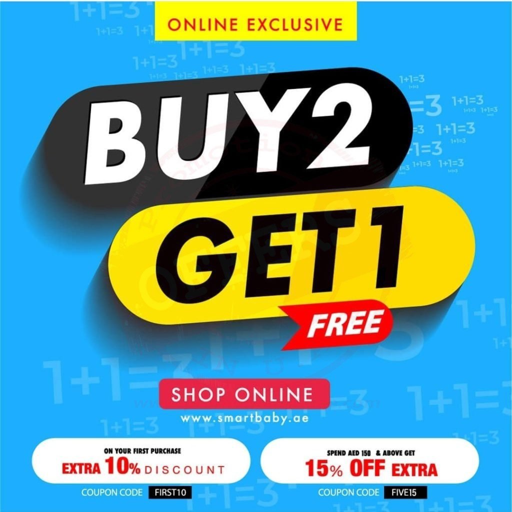 screenshot 20211223 111312 facebook4594153891054558879 Smart Baby Exclusive Buy 2 Get 1 Free Offer on orders placed online.