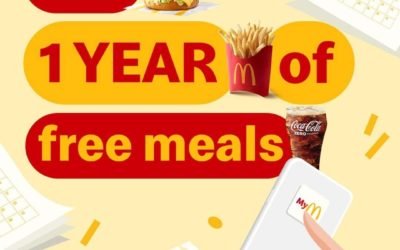 Win 1 YEAR of free meals at McDonald’s.