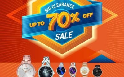 Get your hands on the watch collection from Alba and avail up to 70% off with BIG CLEARANCE SALE.
