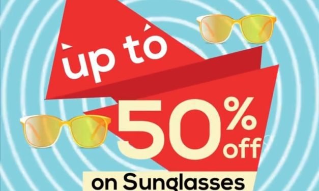 Get up to 50% OFF on branded sunglasses at the nearest Eyexpress! At Lulu-hypermarket