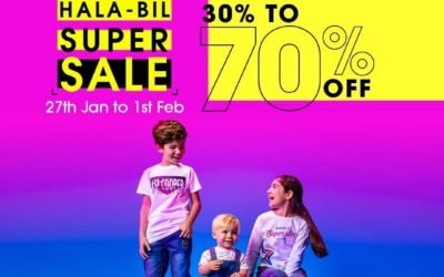 Enjoy While It Lasts! Shop Now And Get Up To 70% Off With The Hala Bil Super Sale.