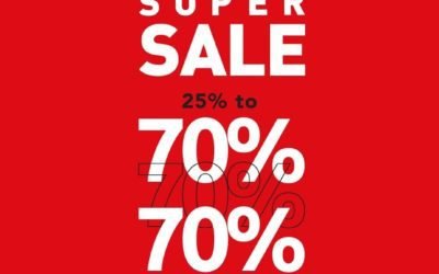 Super Sale is Live with up to 70% Off!