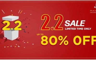 2.2 Sale! Get Up To 80% OFF On Jashanmal Best Sellers.