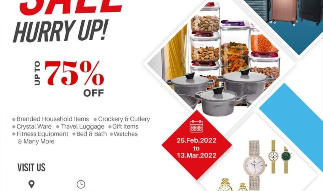 ???? ?????! Hadi is Back again with one of the biggest Sale. Get ???? ??% ???.