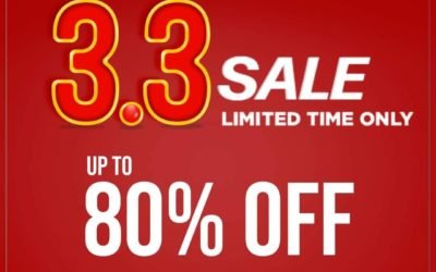 Jashanmal 3.3 SALE ! Upto 80% off on appliances, travel, shoes and more!