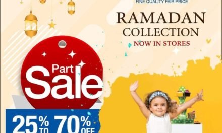 25% to 70% Ramadan Collection Sale in all Fine Fair Garments store in UAE & Oman.