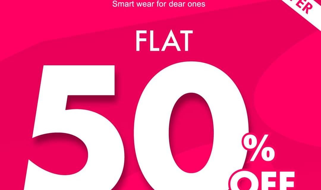 Smart Baby – Flat 50% OFF! Your wait is over. The sale is live