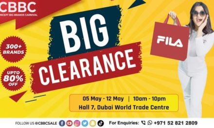 CBBC Big Clearance in Dubai World Trade Centre with over 300 brands at super discounts upto 80%!