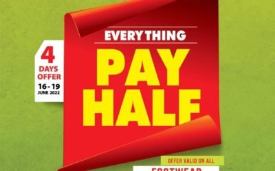Everything on Pay half! Exclusive on Everything Offer. Shoes4us