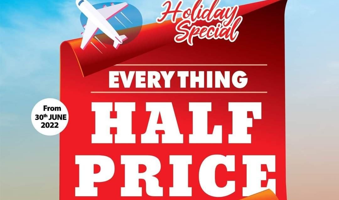 Pay only Half Price on everything at Shoes4us.